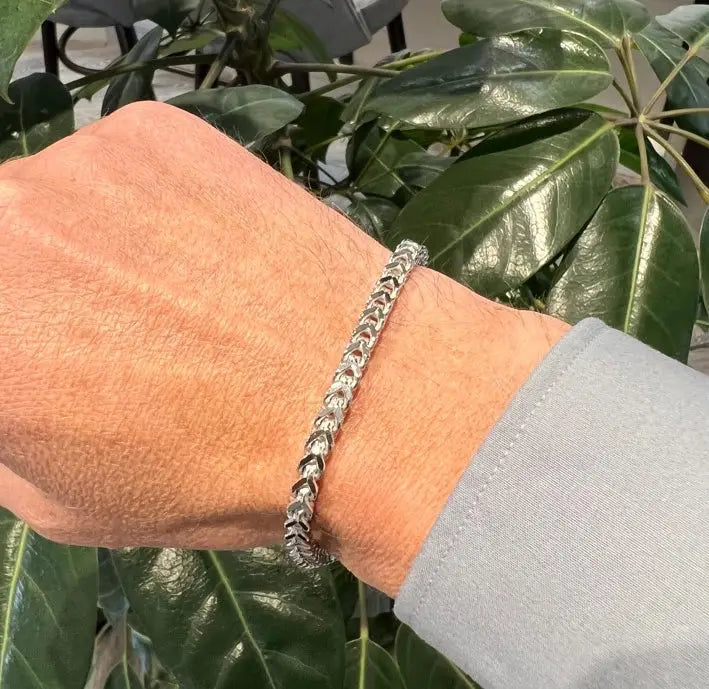 Bracelets Collection mens silver bracelets