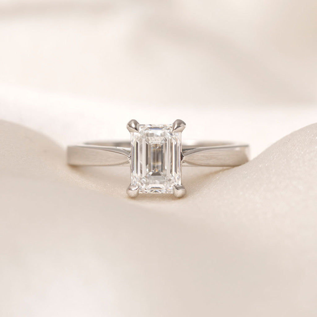 APOLLO 1.50ct | Emerald Cut Solitaire Lab Grown Diamond