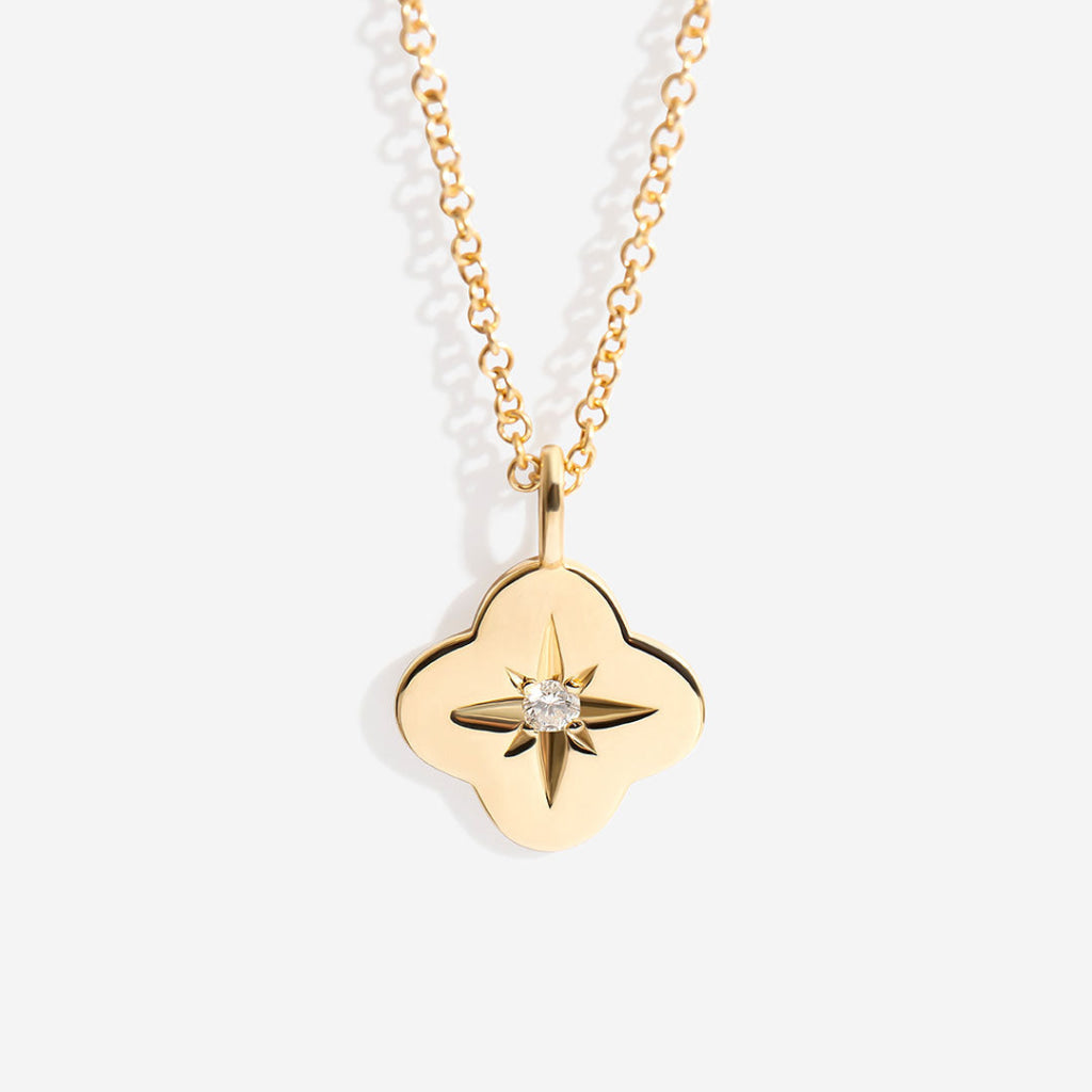 Aster Palace Diamond Necklace in 10ct Gold – Gear Jewellers