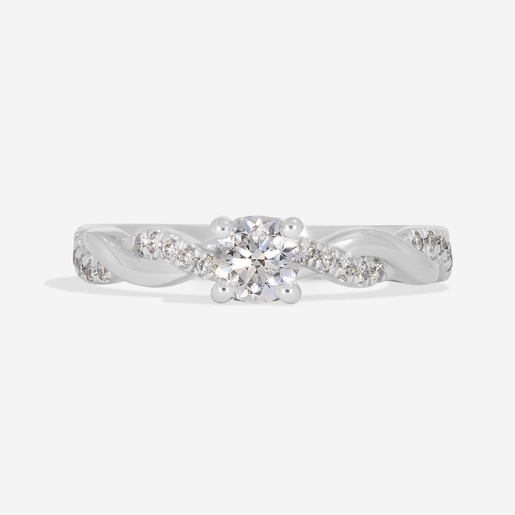 Astro Diamond Engagement Ring