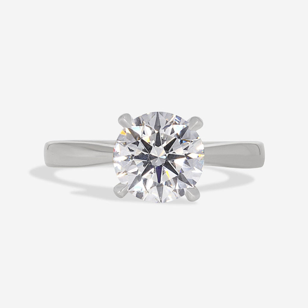 Auric Platinum 1.51ct Lab Grown Diamond Engagement Ring