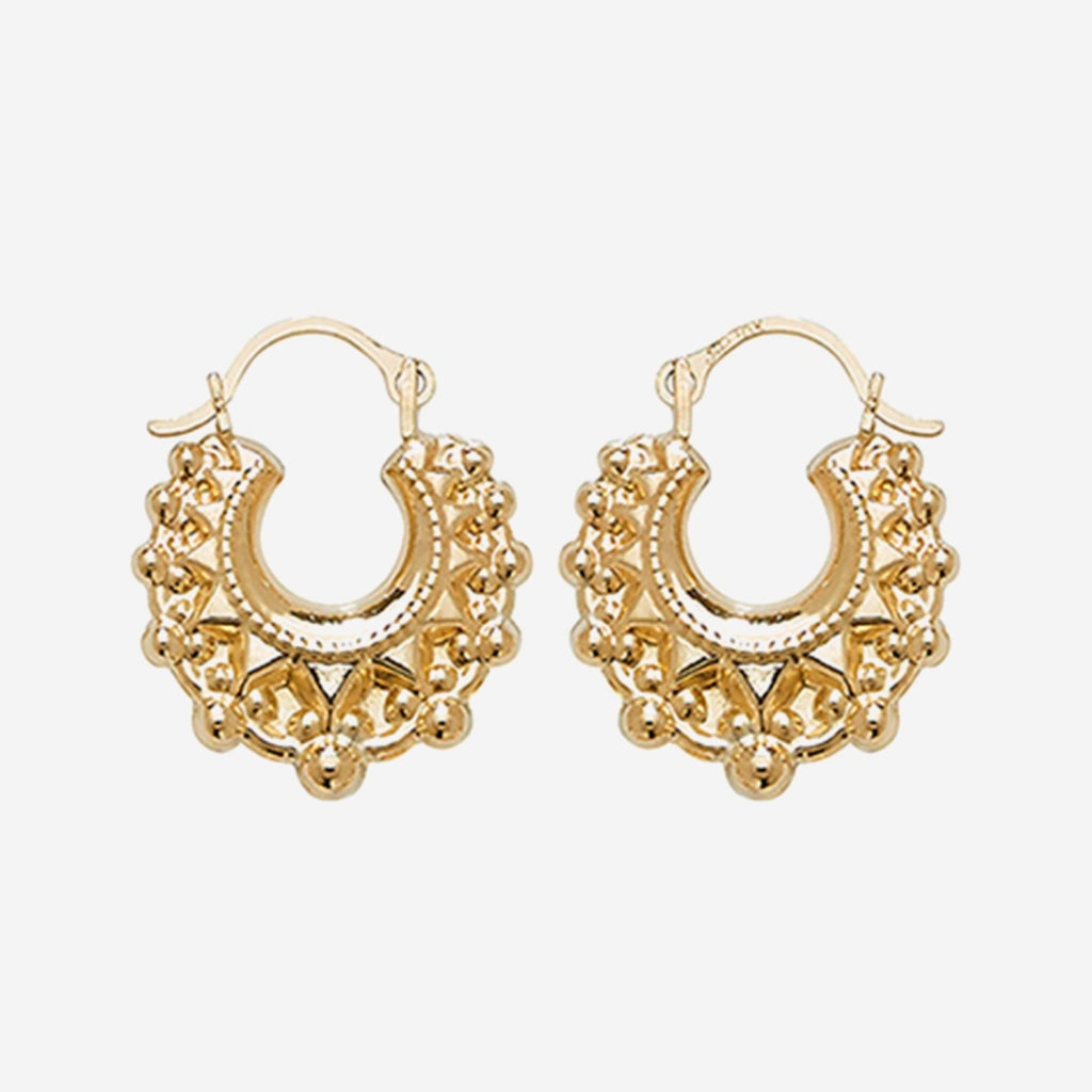 Baby Creole Hoop | 9ct Gold - Earrings