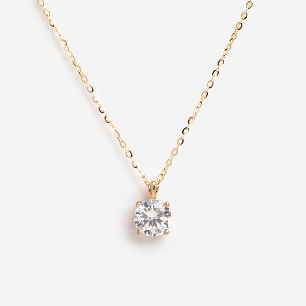 Brilliant Gold Necklace | 9ct Gold - Necklace