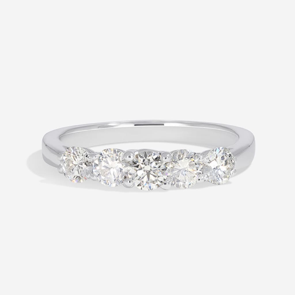 CHERRY | Diamond Eternity Ring in 18ct White Gold