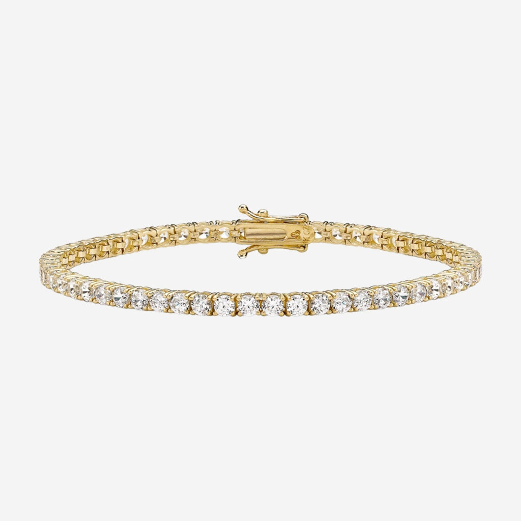 Tennis bracelet store gold