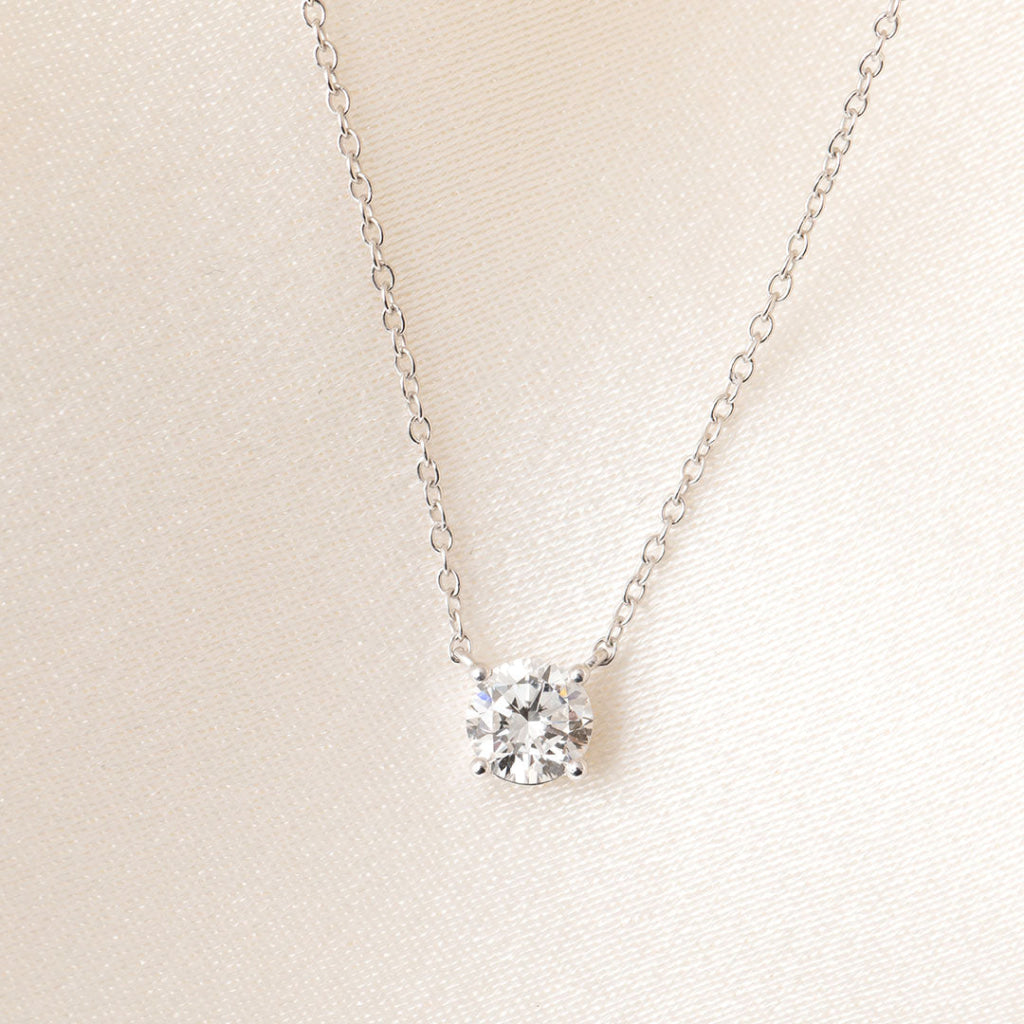 Contessa - Lab Grown Diamond Necklace 0.50ct | 9ct White