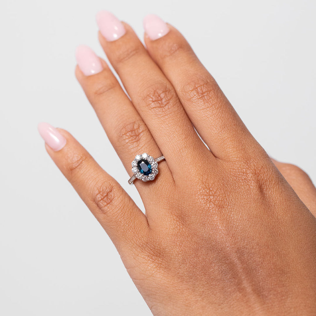 CROFT | Sapphire Diamond Ring