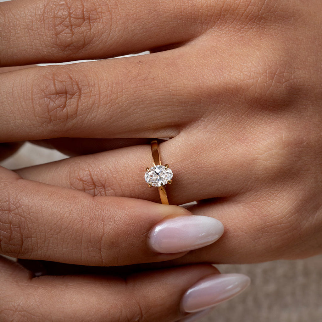 DELVIN.75ct | Diamond Engagement Ring - Rings