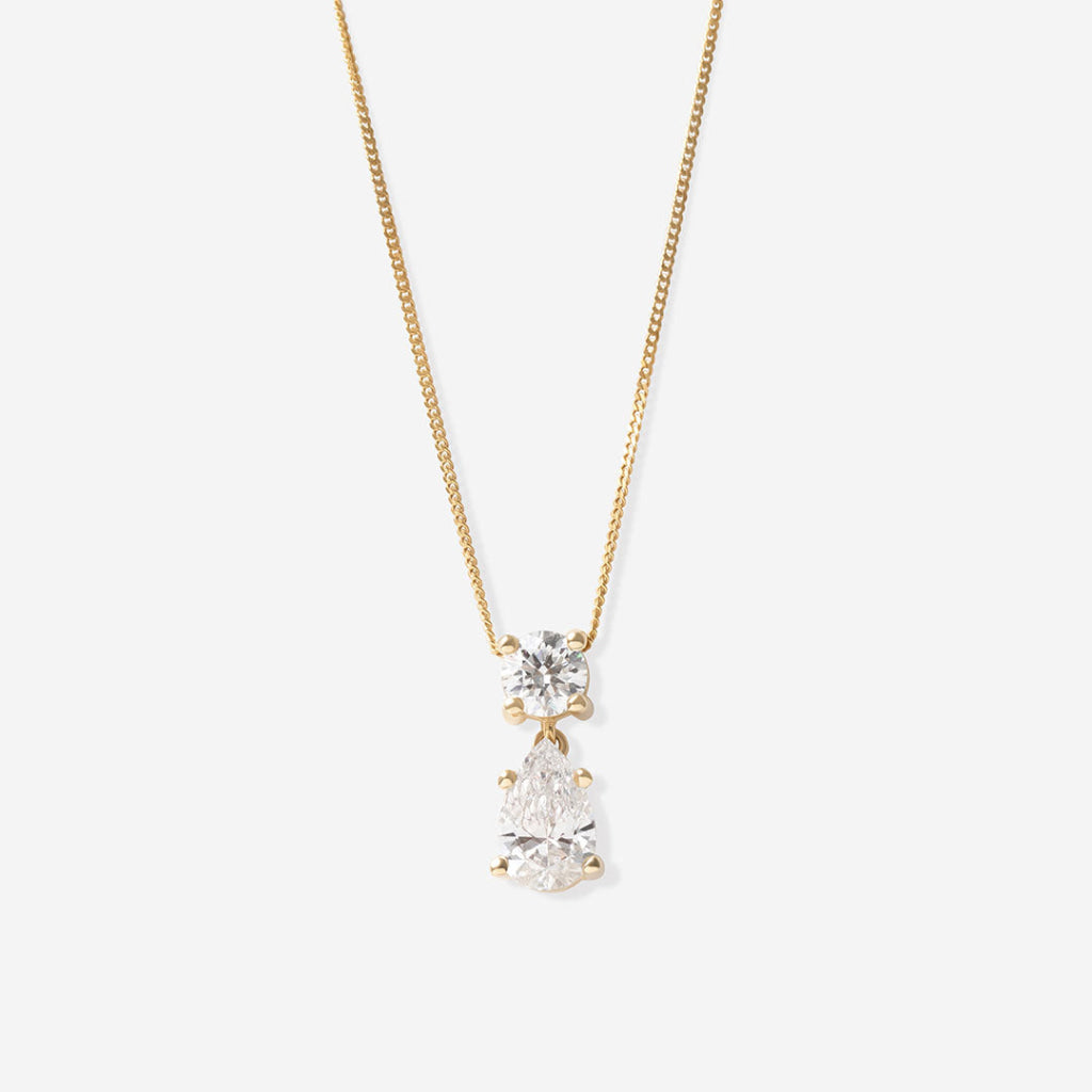 Destiny - Lab Grown Diamond Necklace 0.75ct | 9ct Gold