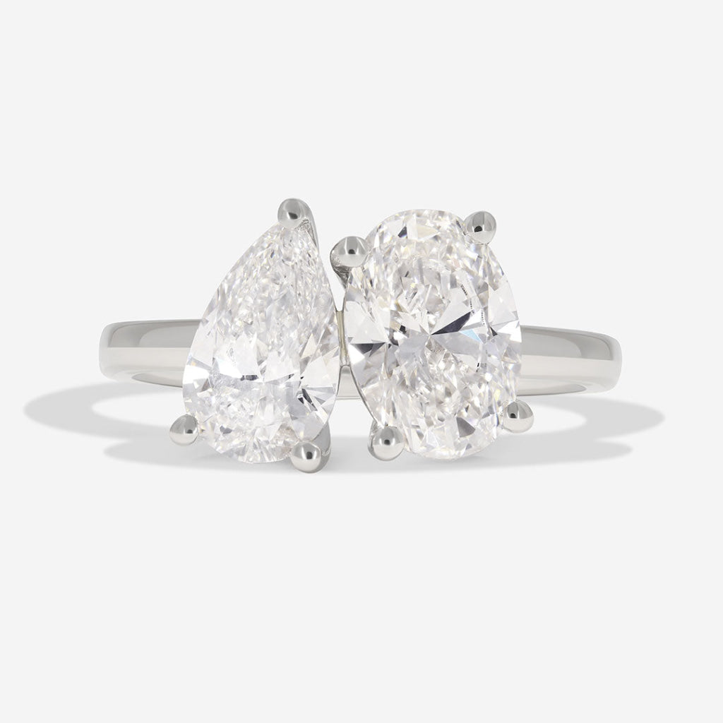 DEUCE 2.50ct | Toi Et Moi Lab Grown Diamond Engagement Ring