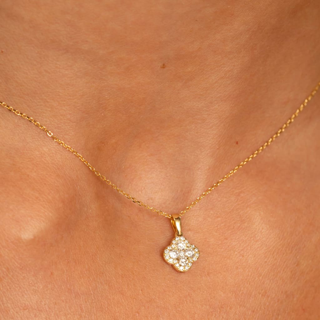 Diamond Palace Petite Necklace | 18ct Gold - Necklace