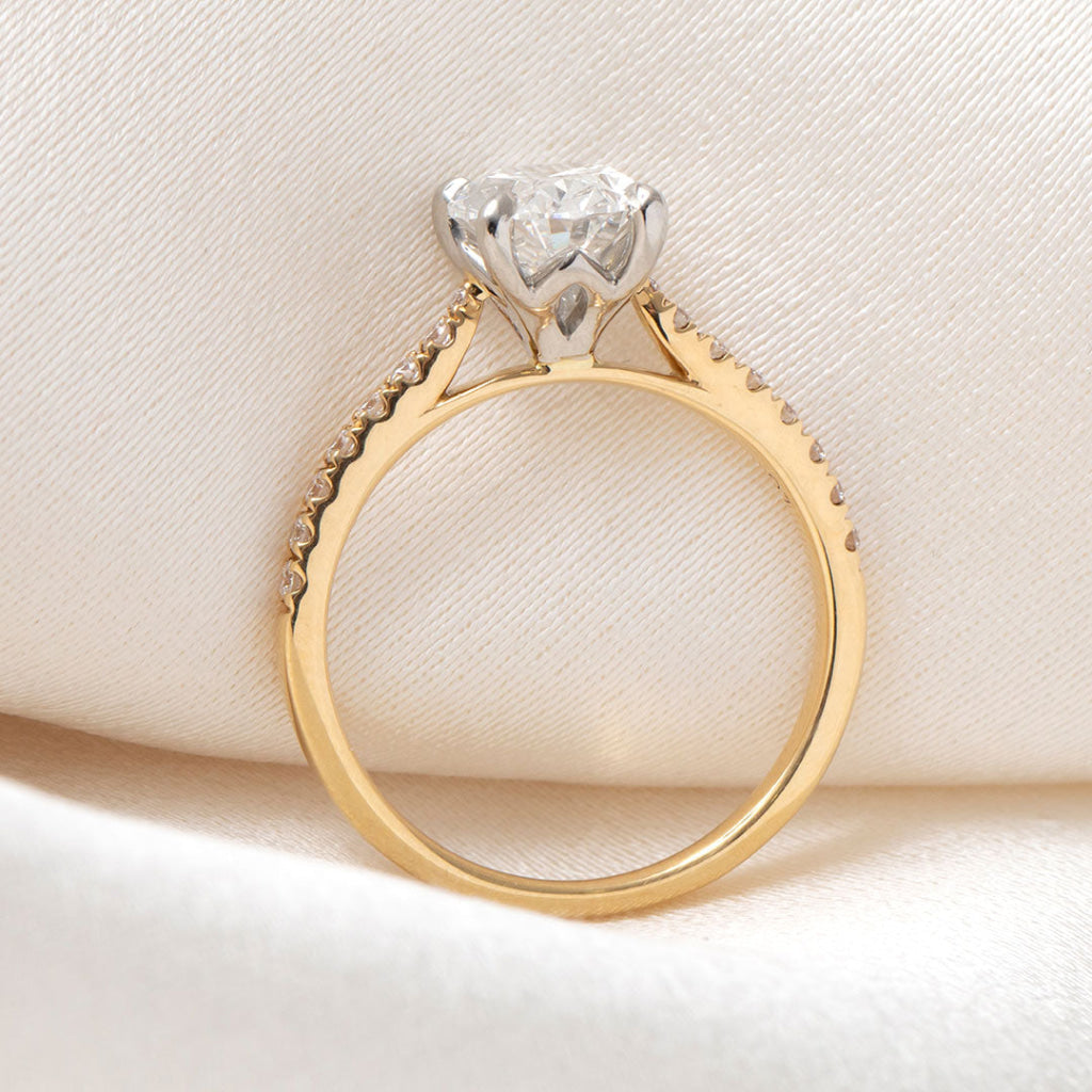 DIVINITY 2.20ct | Oval Solitaire Lab Grown Diamond