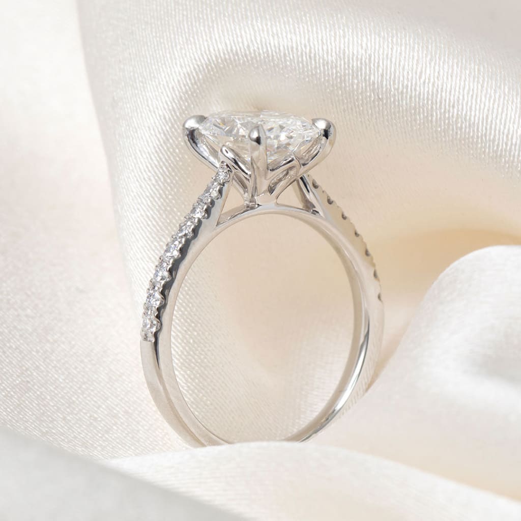 DIVINITY 2.70ct | Oval Solitaire Lab Grown Diamond