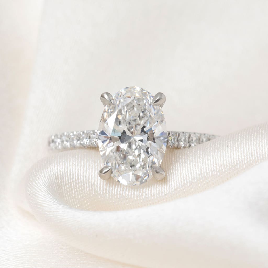 DIVINITY 2.70ct | Oval Solitaire Lab Grown Diamond