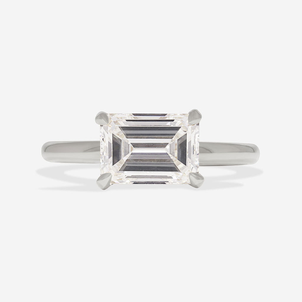 DOROTHY | Emerald Cut Solitaire Lab Grown Diamond