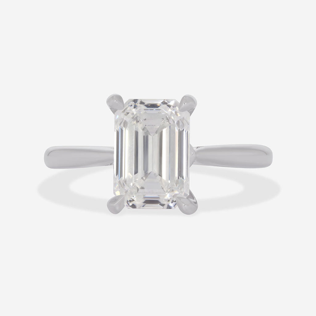 ELDORA Platinum | Diamond Engagement Ring Lab Grown - Rings