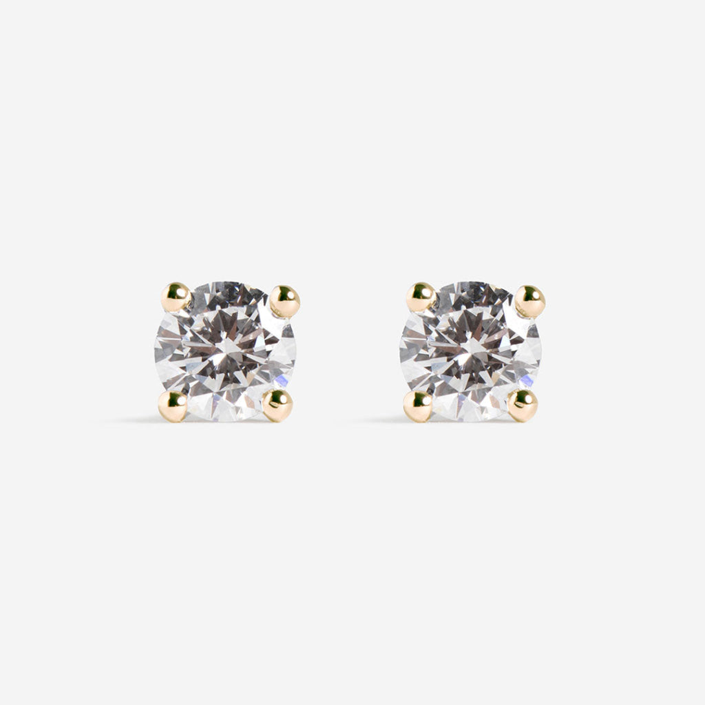 Eve - Diamond Studs 18ct Gold - 0.50ct | Lab Grown