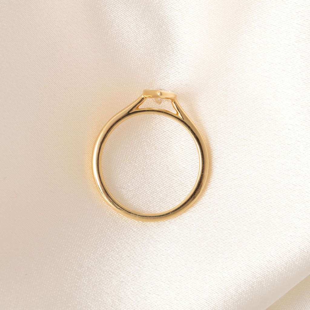 FREDA | Marquise Bezel Set Lab Diamond in 18ct Gold 1.00ct