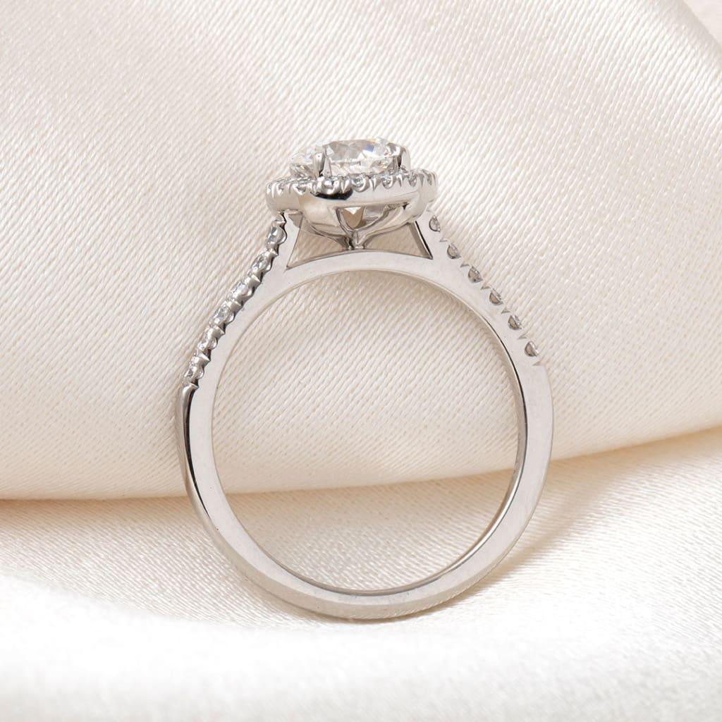 GEORGIA 1.35ct | Round Halo Lab Grown Diamond Engagement