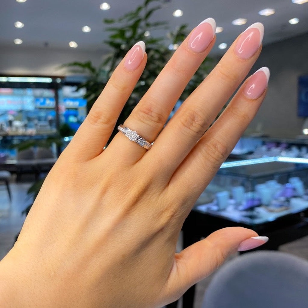 HARPER - 9ct White Gold | Diamond Engagement Ring - Rings