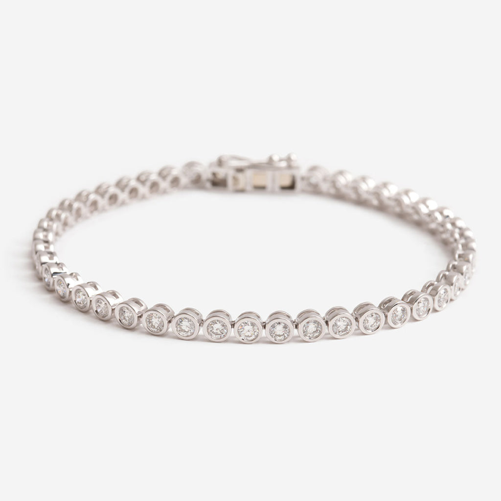 Hope - 3ct | Lab Grown Diamond Tennis Bracelet 9ct White