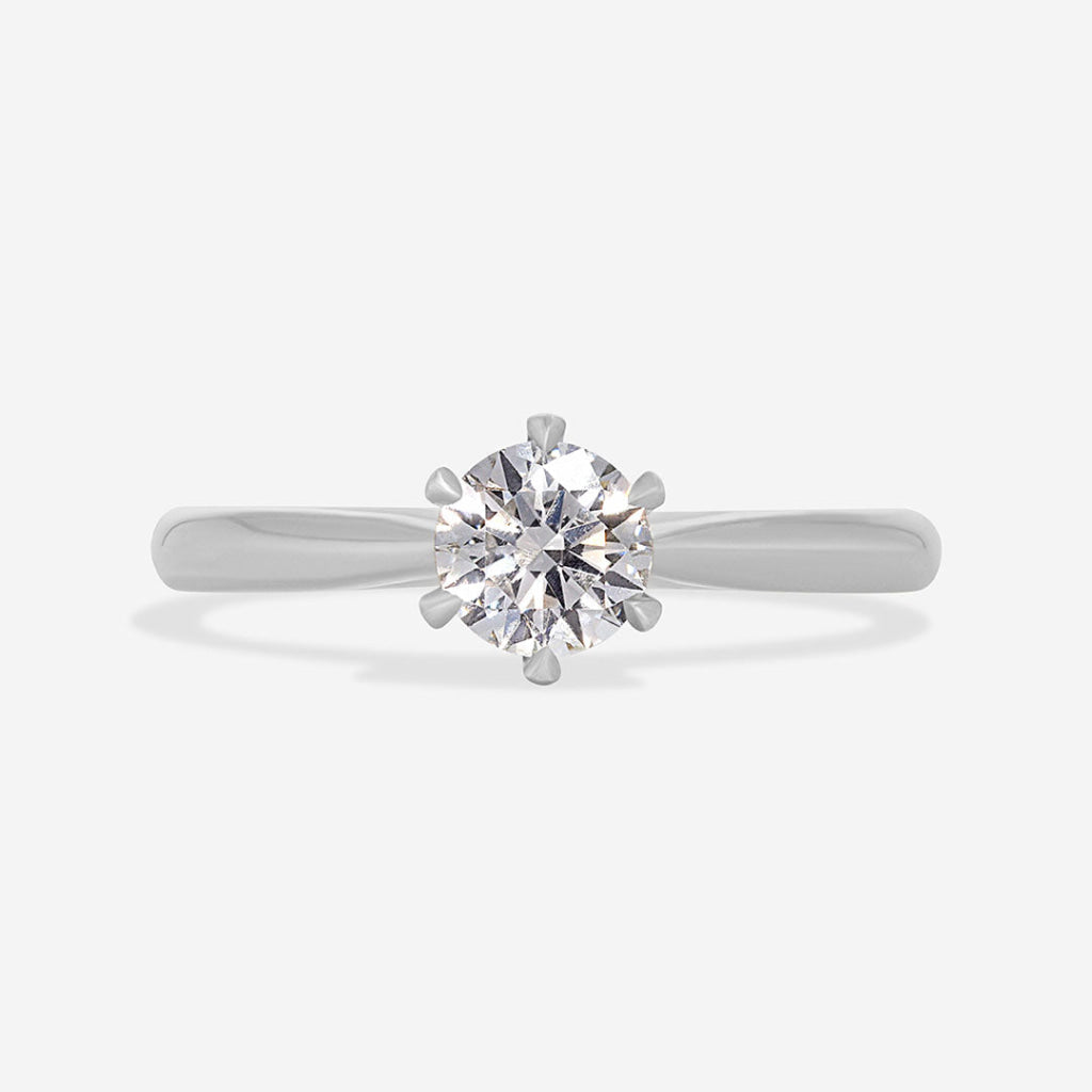 IMPERIAL 0.50ct | Round Solitaire Lab Grown Diamond Engagement Ring in Platinum