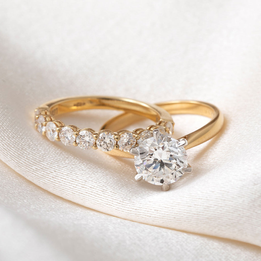 IMPERIAL 2ct | Round Solitaire Lab Grown Diamond Engagement