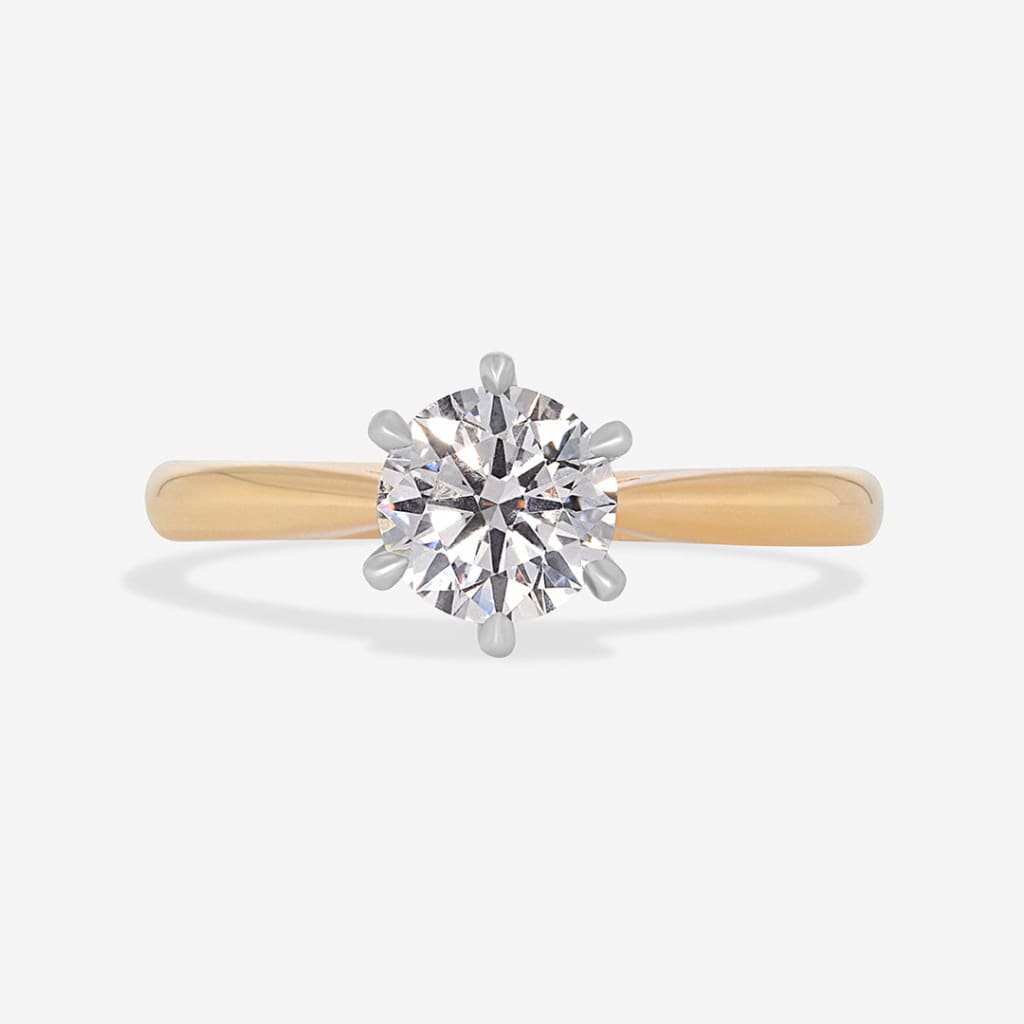 IMPERIAL 0.75ct | Round Solitaire Lab Grown Diamond Engagement Ring in 18ct Gold