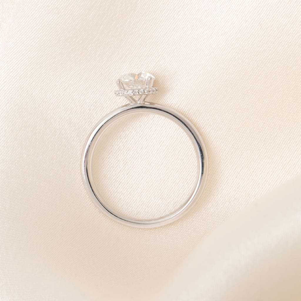 JUPITER | Round Solitaire Lab Diamond Set in Platinum