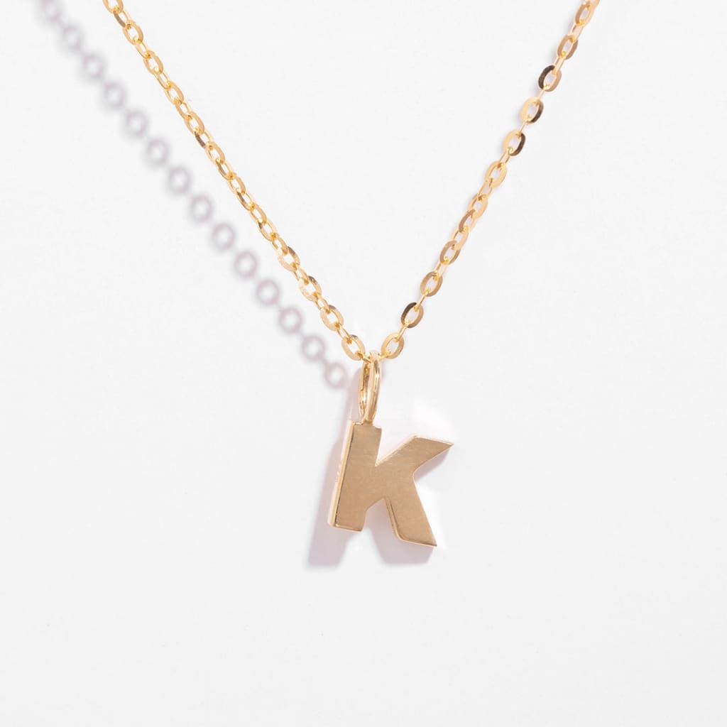 K-GOLD-INITIAL-NECKLACE