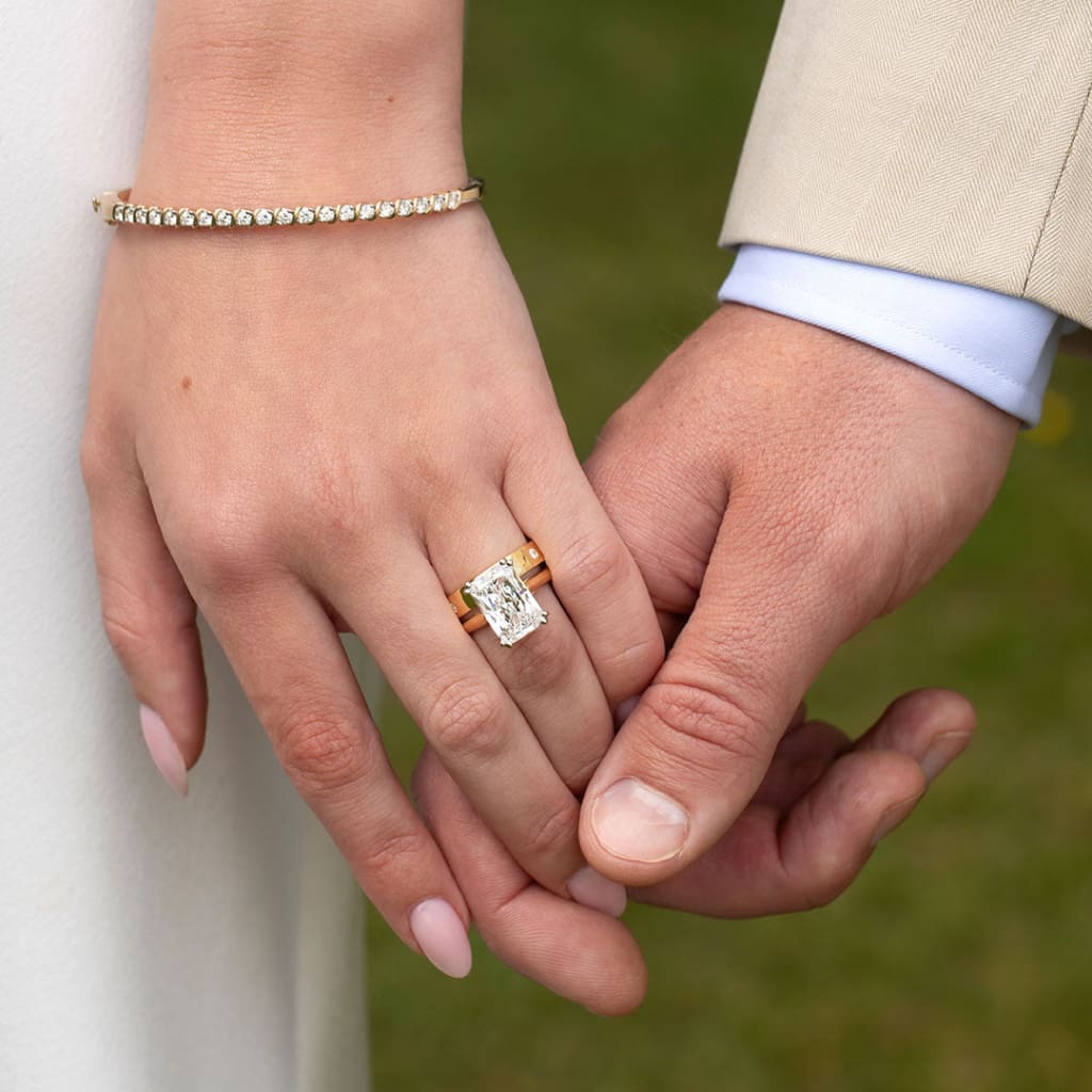 Kansas Diamond Bangle | 9ct Gold - Bracelet