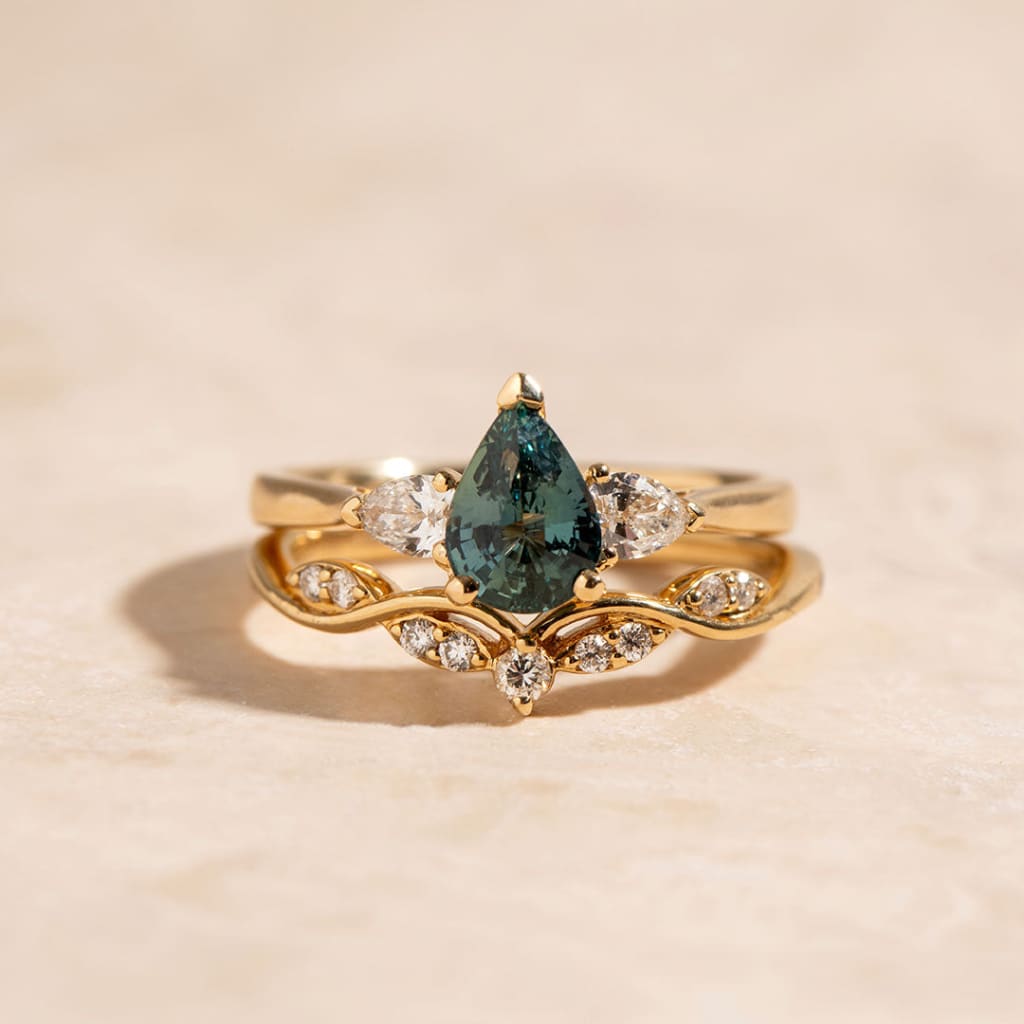 KINGA | Diamond Wedding Ring - Rings