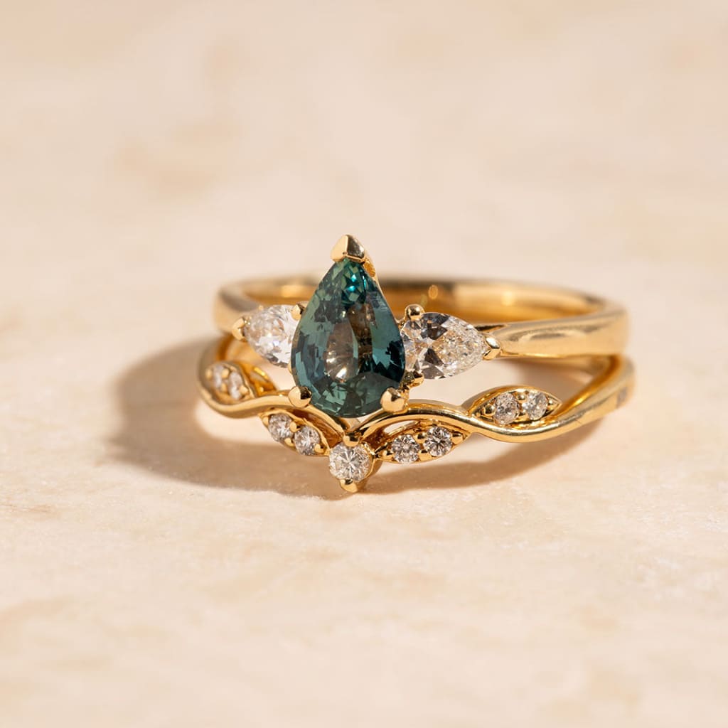 KINGA | Diamond Wedding Ring - Rings