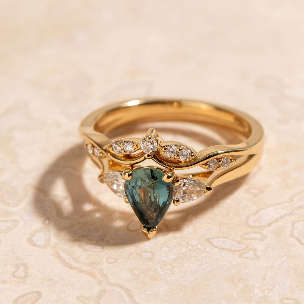 KINGA | Diamond Wedding Ring - Rings