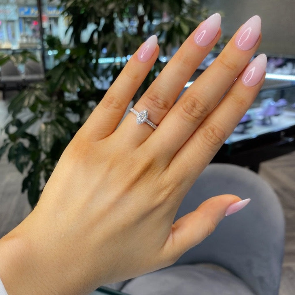 LEAH - 0.70 CT | Diamond Engagement Ring - Rings