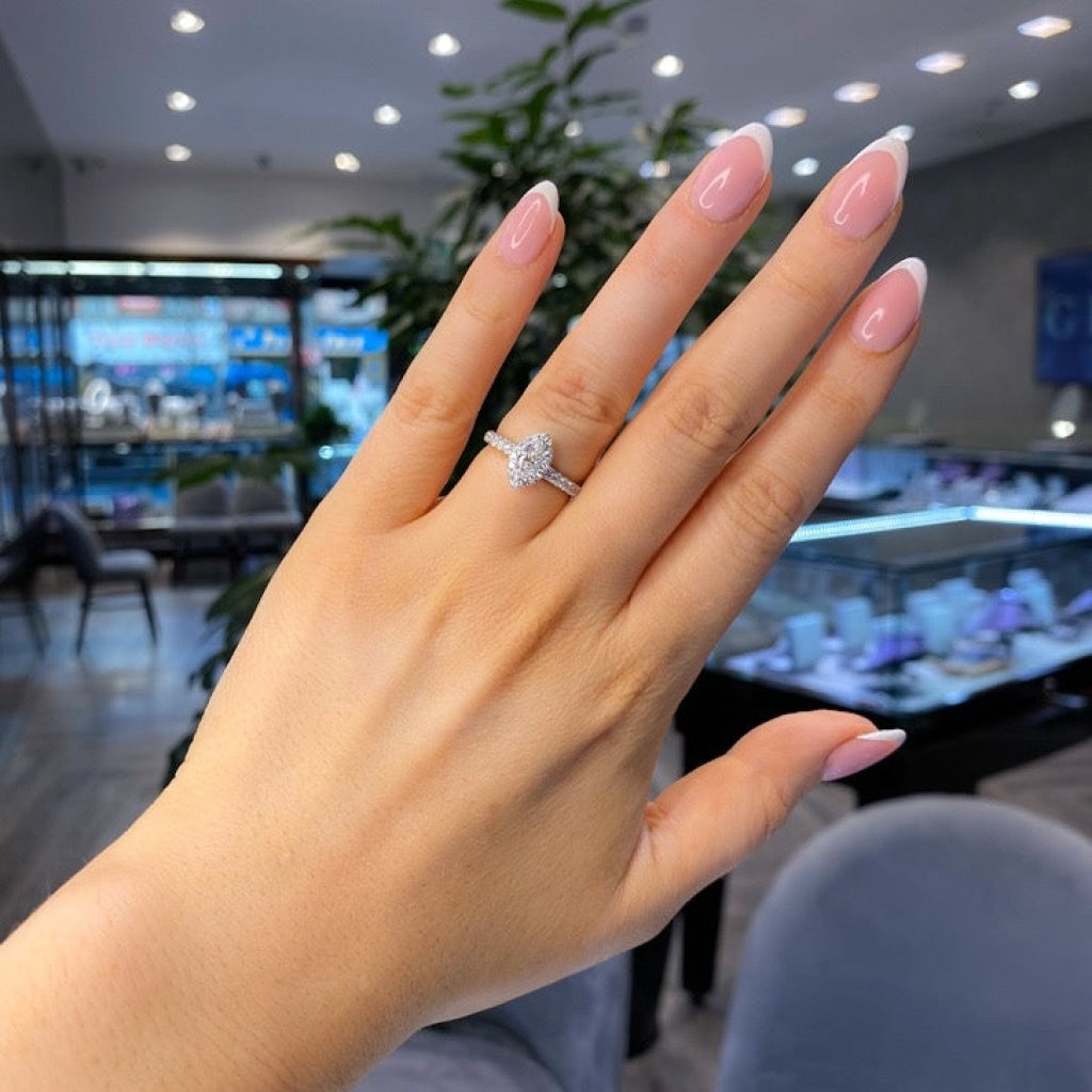 LEAH - 1ct | Diamond Engagement Ring - Rings