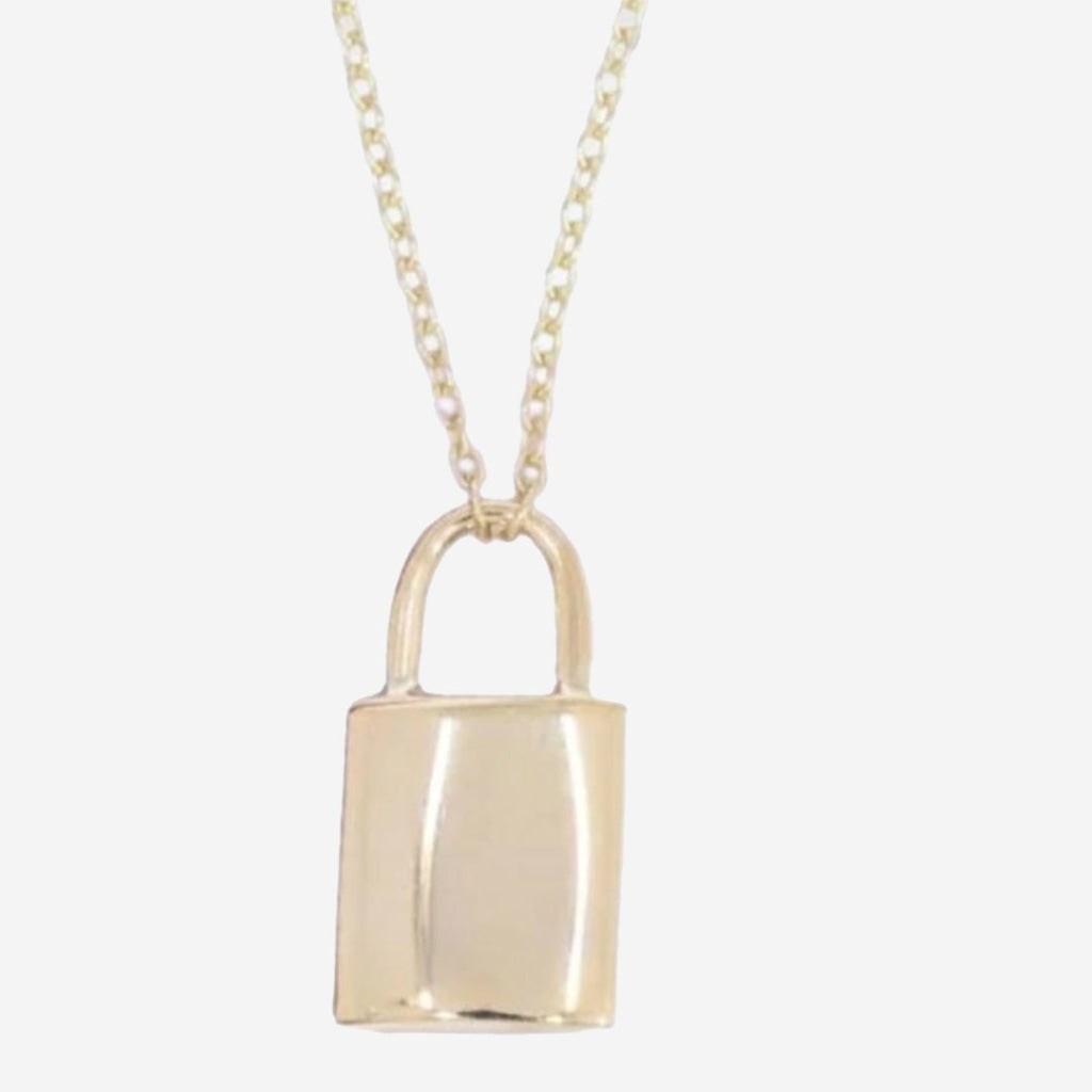 The Lock of Love Necklace | 9ct Gold - Necklace