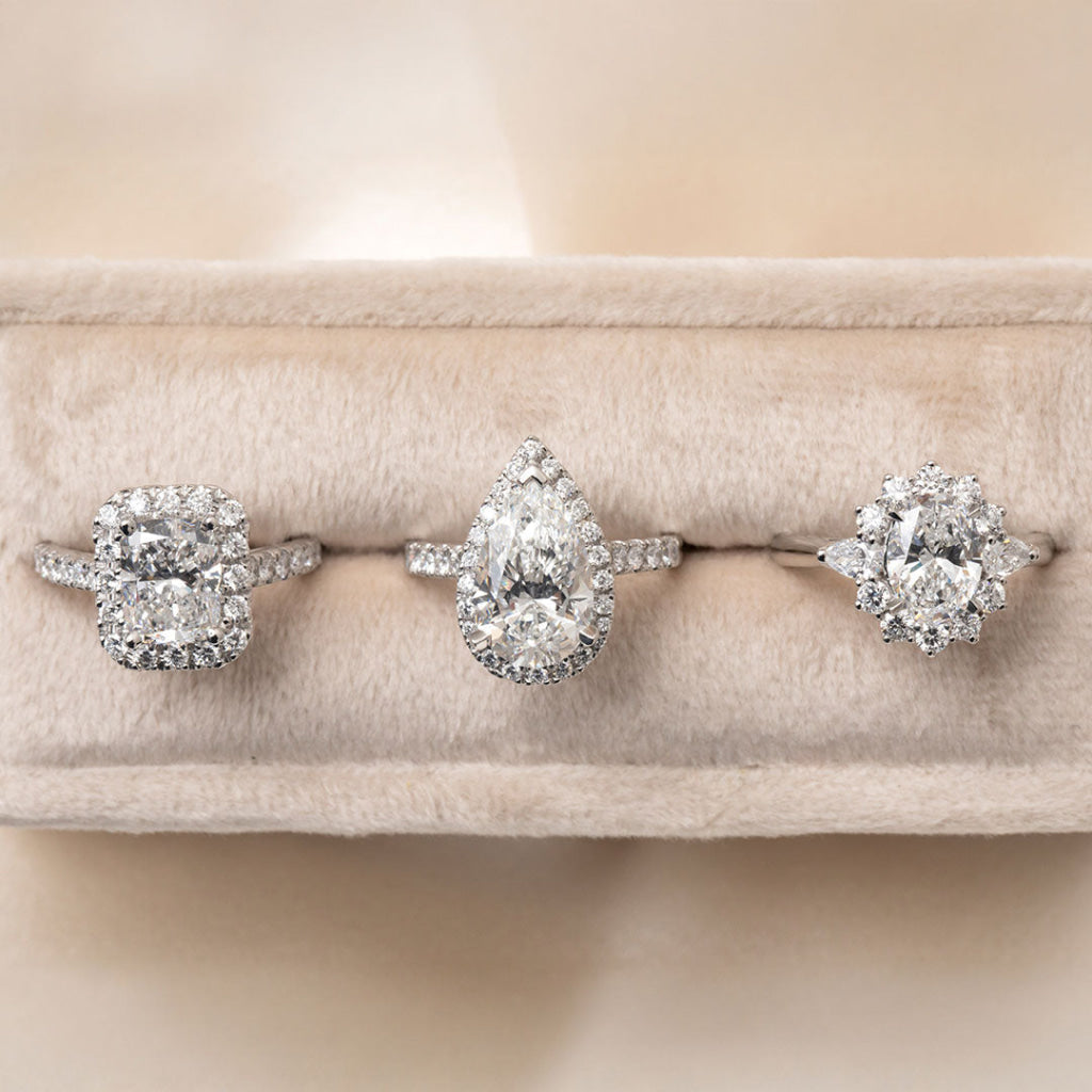 LUMA | Oval Solitaire Lab Grown Diamond Engagement Ring