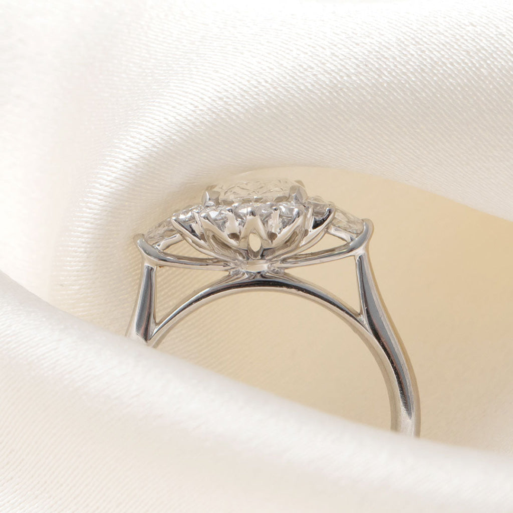 LUMA | Oval Solitaire Lab Grown Diamond Engagement Ring