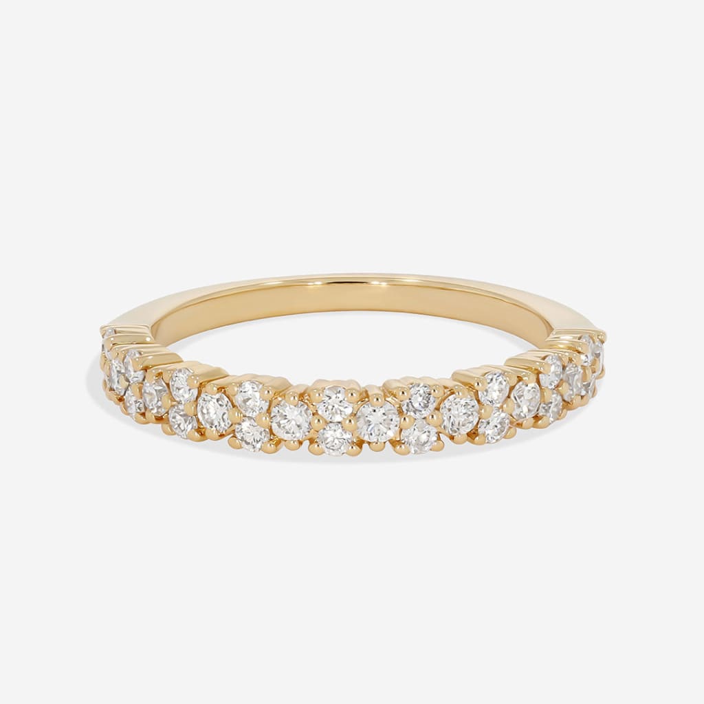 MARTHA | Diamond Wedding Ring in 18ct Gold
