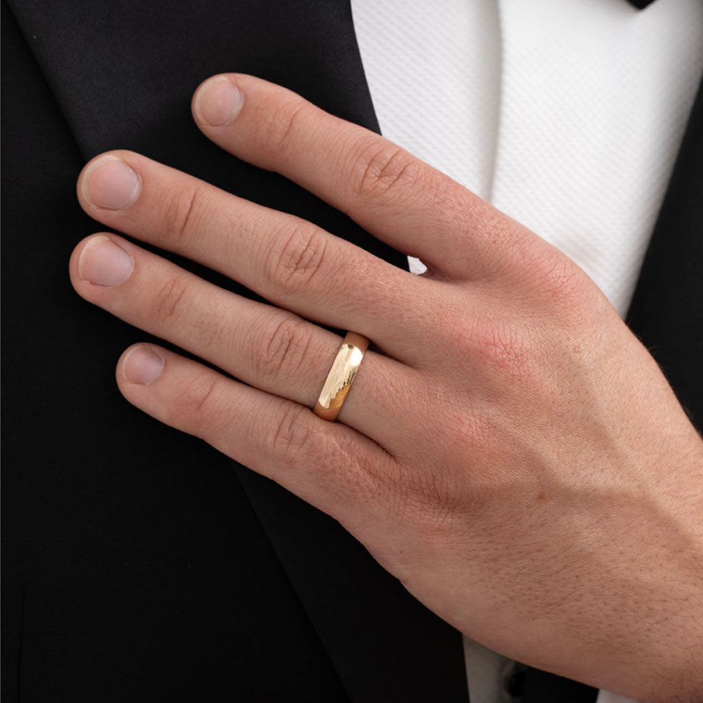 MASON 5mm | Men’s Wedding Ring in 9ct Gold - Rings