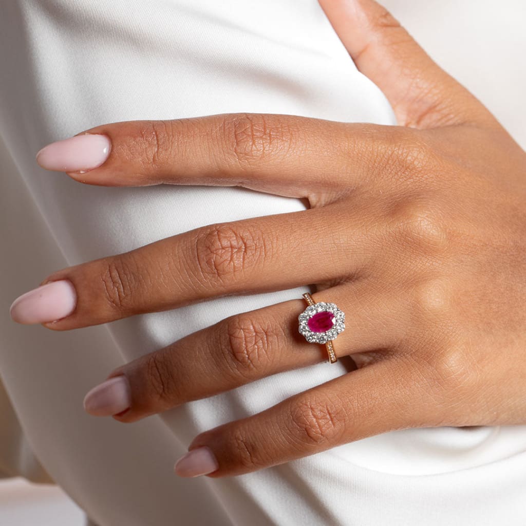 MEADOW Ruby Diamond Ring Gear Jewellers - Main Image