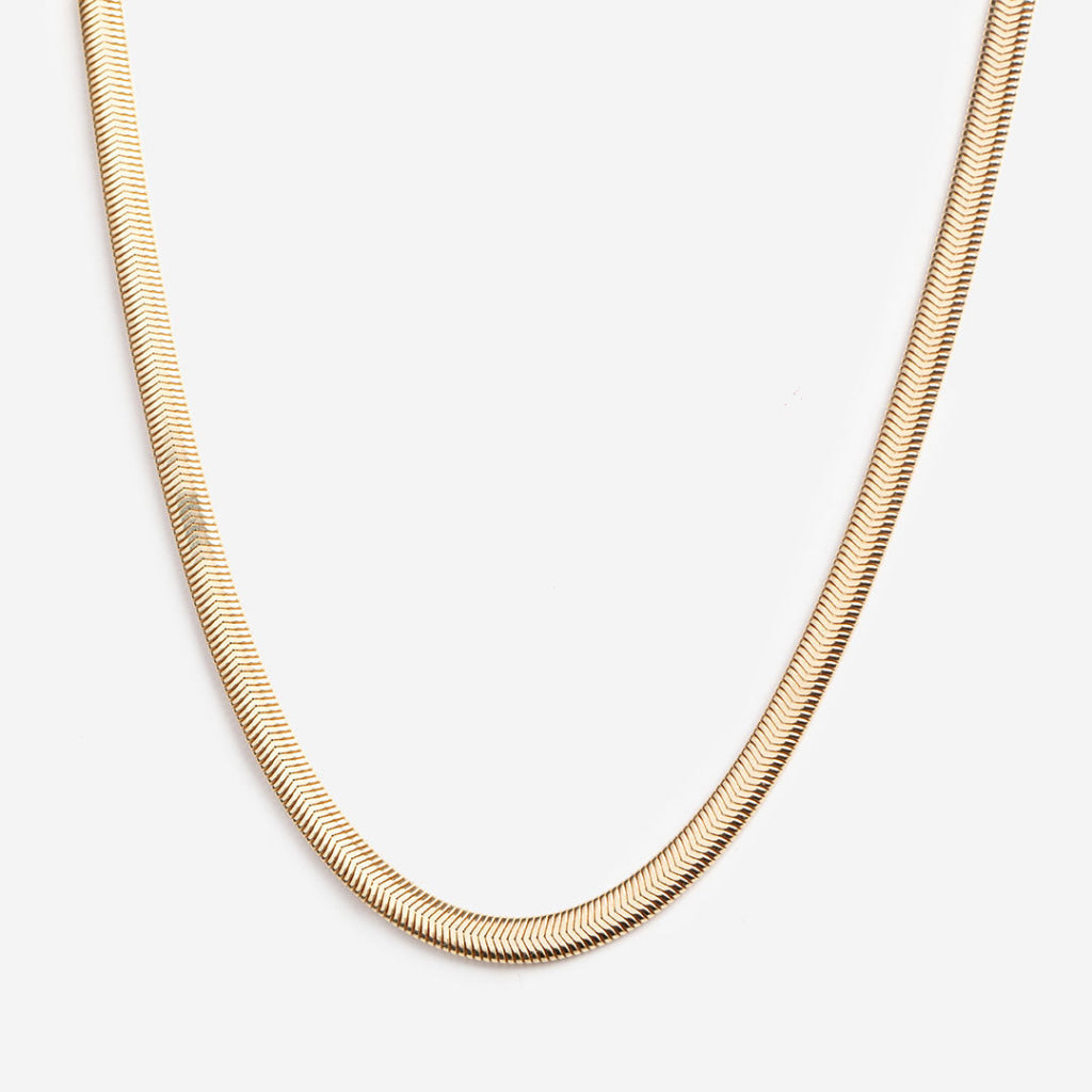 Medusa Snake Chain | 9ct Gold - Necklace
