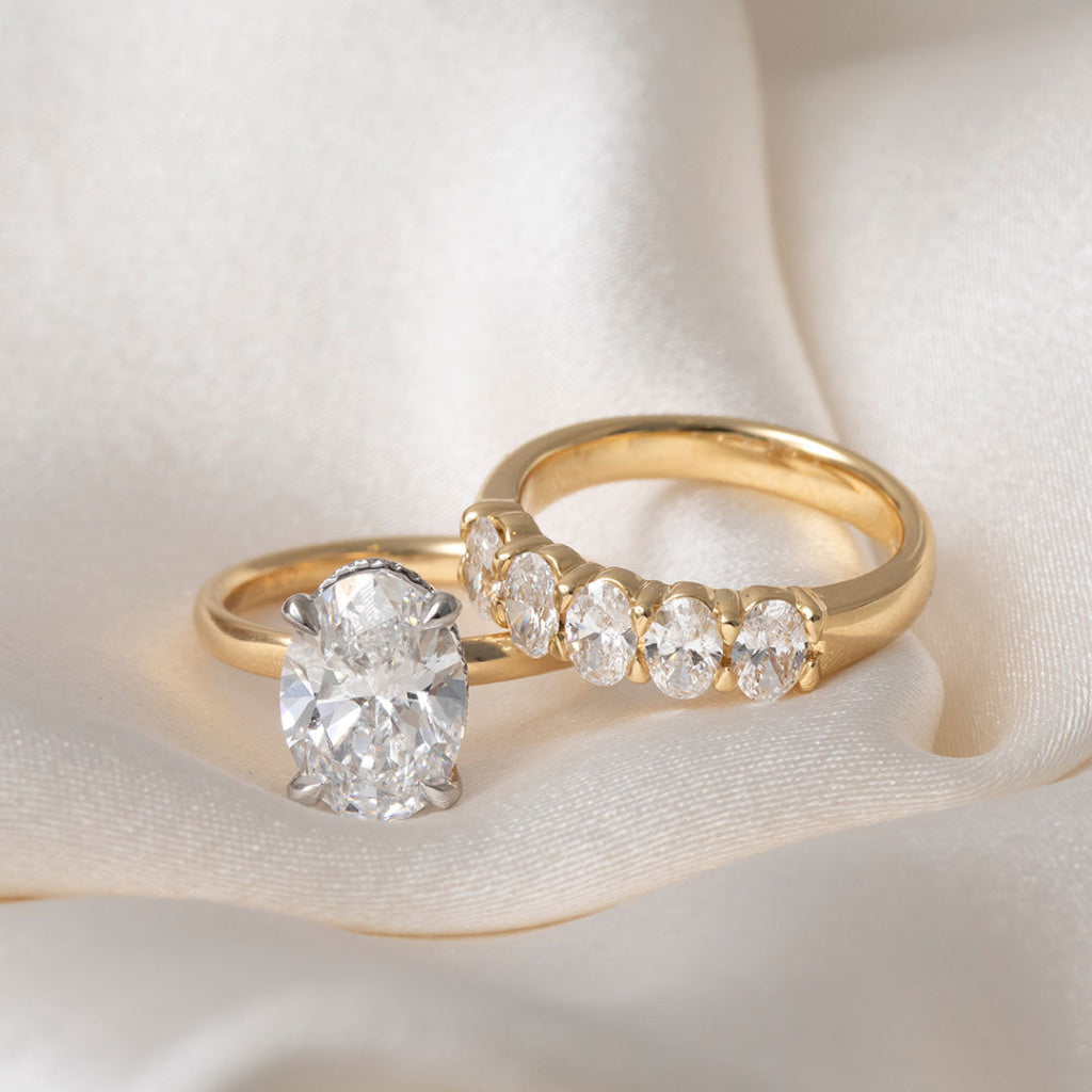 MIAMI 3ct | Oval Solitaire Lab Grown Diamond Engagement