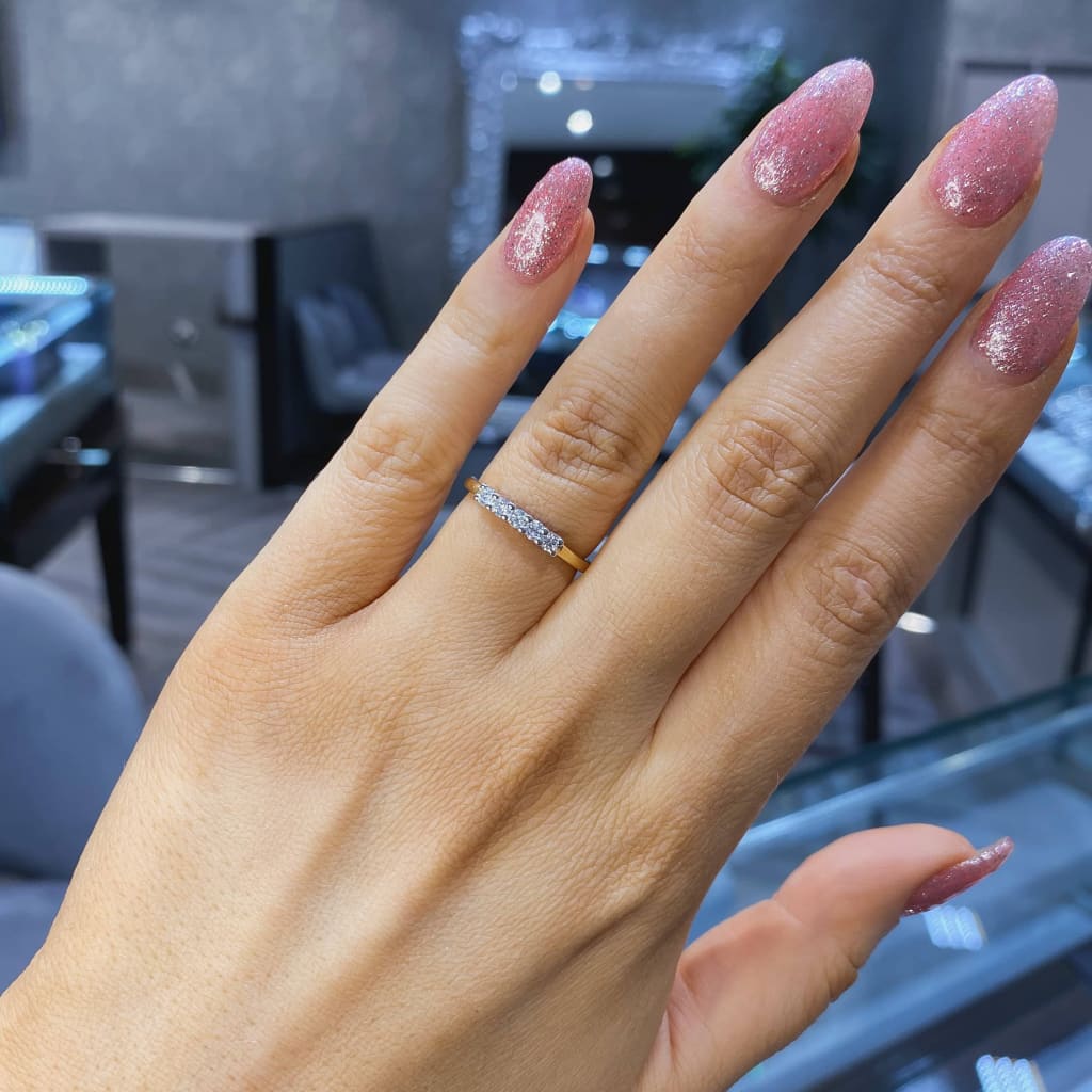 Diamond Eternity Ring | 9ct Gold - Gear Jewellers Parnell Street Dublin