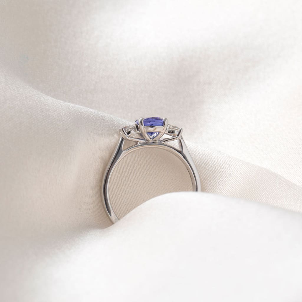 MIDNIGHT | Tanzanite Diamond Ring - Rings