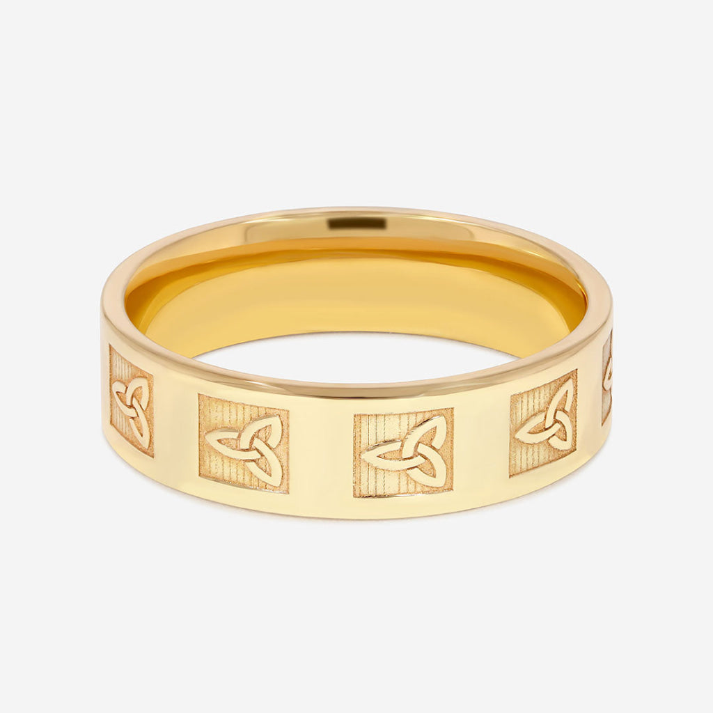 MOORE | Men’s Wedding Ring in 9ct Gold - Rings