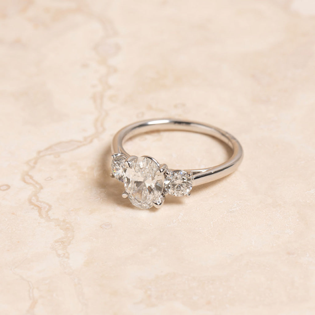 MUSE Platinum | Diamond Engagement Ring Lab Grown - Rings