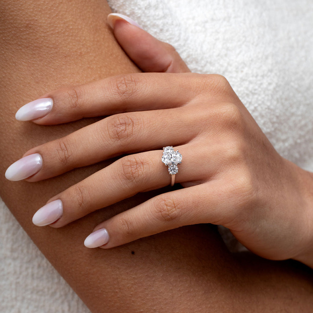 MUSE Platinum | Diamond Engagement Ring Lab Grown - Rings