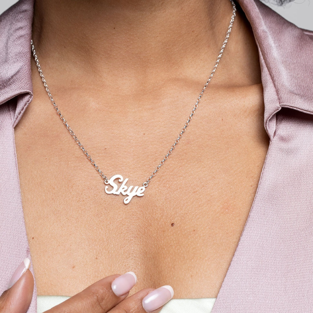 NAME NECKLACE | Sterling Silver - Necklace